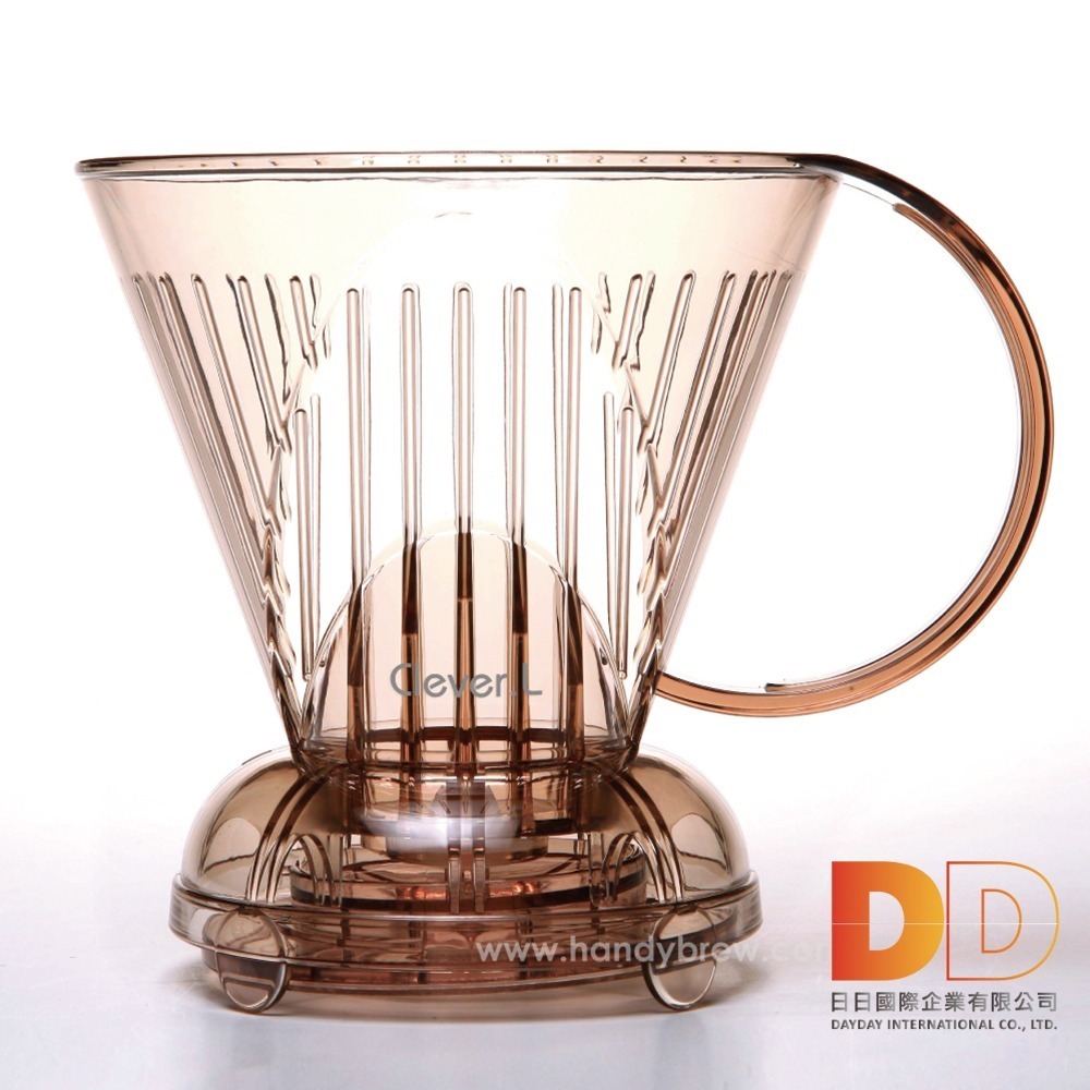 1+1超值組 Mr. Clever 聰明 濾杯 C-70777 L 500ml 附滴水盤與上蓋 加濾紙 L 100張-細節圖3