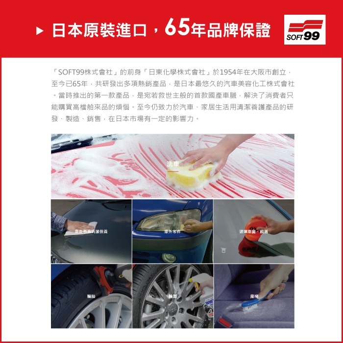 日本SOFT99 超強力去水垢玻璃復活劑金瓶C299 (80ml)-細節圖8