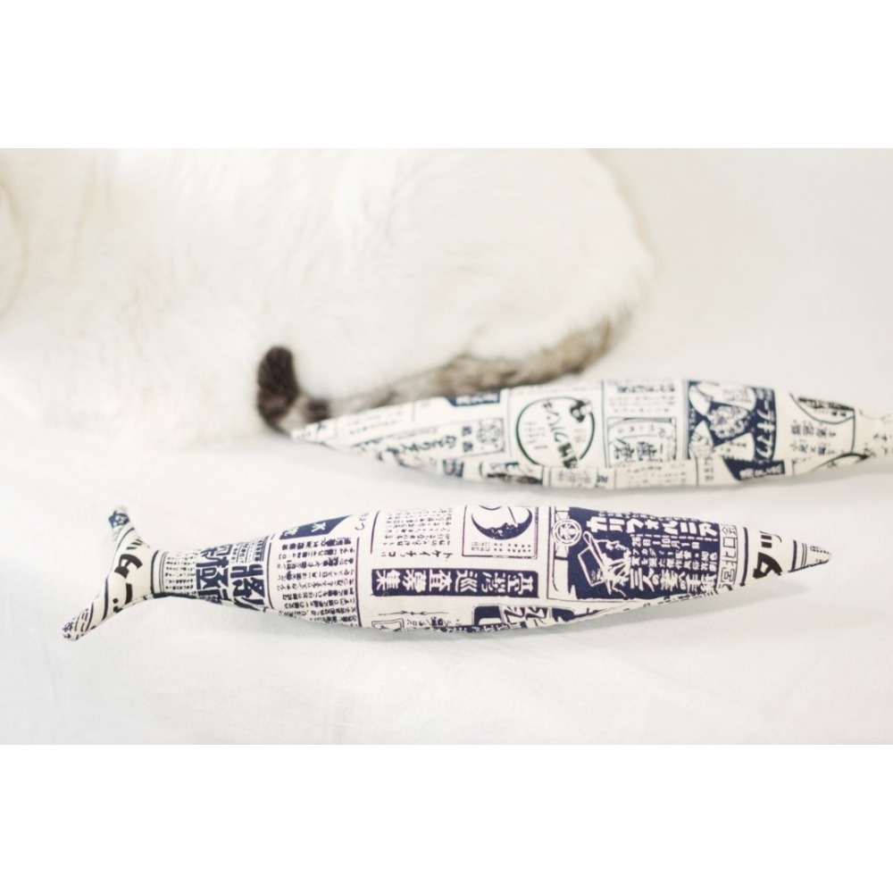 ＊口艸田本舖＊貓薄荷紓壓氣味玩具,36cm超長踢踢魚,好踢好香好好玩~-細節圖4