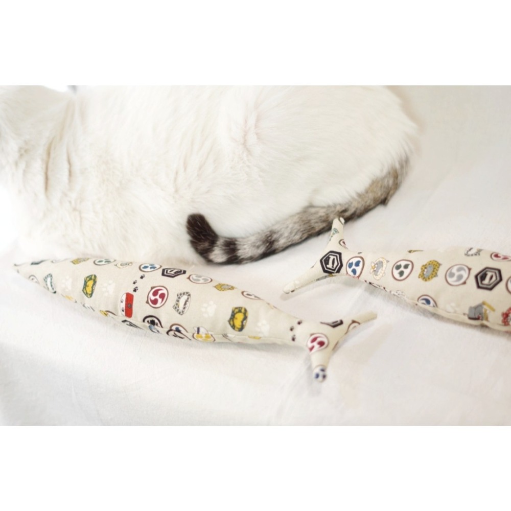 ＊口艸田本舖＊貓薄荷紓壓氣味玩具,36cm超長踢踢魚,好踢好香好好玩~-細節圖5