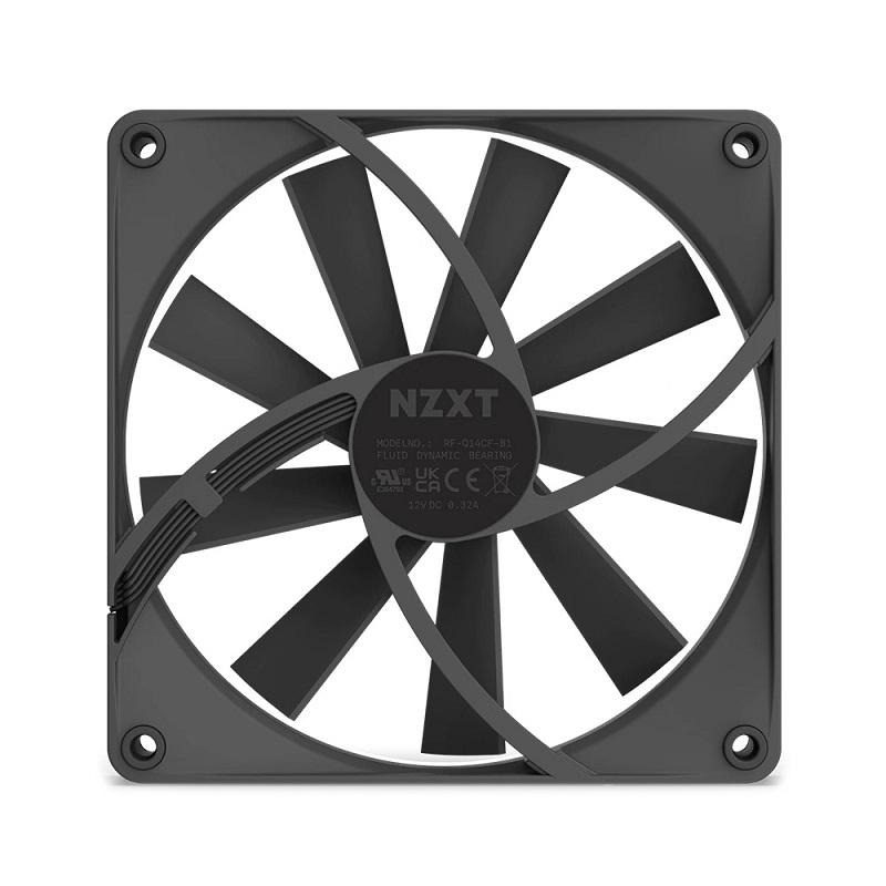 米特3C數位–NZXT 恩傑 F140Q 靜音風扇 14cm 黑色/白色-細節圖2