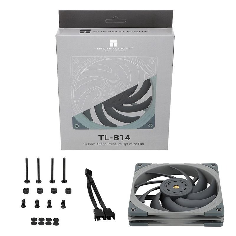 米特3C數位–Thermalright 利民 黑色 TL-B14/白色TL-B14W PWM 14公分風扇-細節圖6