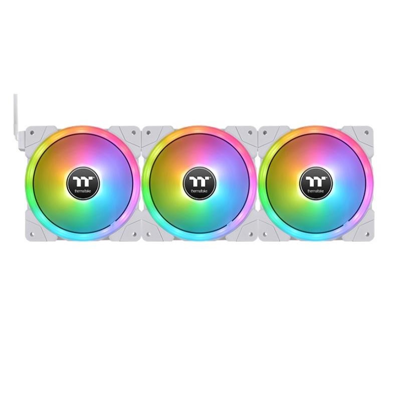 曜越SWAFAN EX12 RGB水冷風扇/三入/黑CL-F143-PL12SW-A/白CL-F161-PL12SW-A-細節圖2