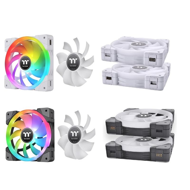 曜越SWAFAN EX12 RGB水冷風扇/三入/黑CL-F143-PL12SW-A/白CL-F161-PL12SW-A-細節圖4