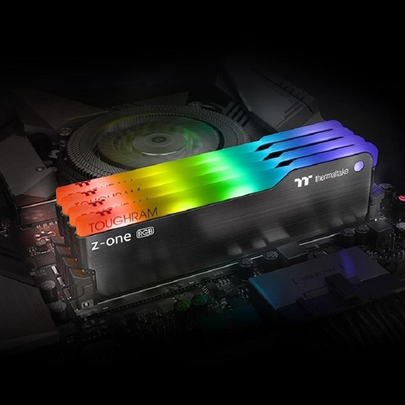 曜越TOUGHRAM Z-ONE RGB 記憶體 DDR4 4400MHz/4600MHz(8GBx2)/黑色-細節圖6