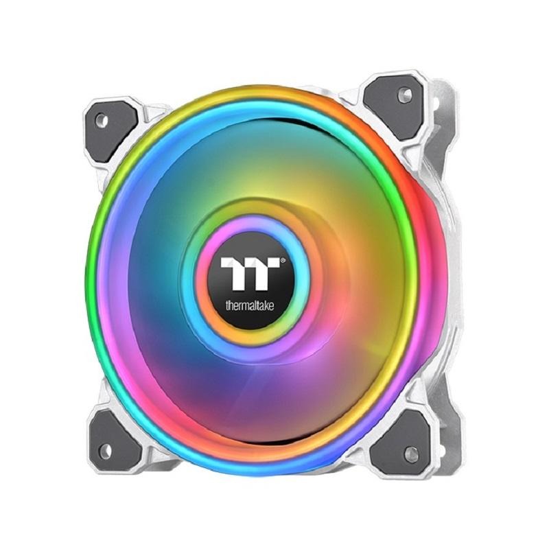 米特3C數位–曜越 Riing Quad 14 RGB 單顆包裝無搭配控制盒/黑/白CL-F101-PL14SW-C-細節圖2