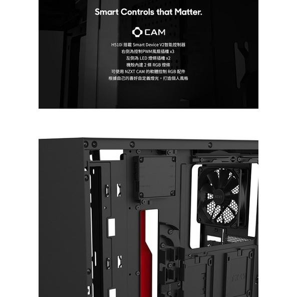 米特3C數位–NZXT 恩傑H510i 全透側強化玻璃機殼黑色- 米特3C數位