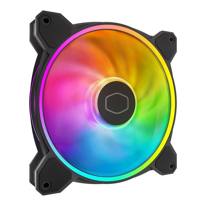 米特3C數位–Cooler Master酷碼 MasterFan MF140 HALO2風扇 黑色/白色-細節圖2