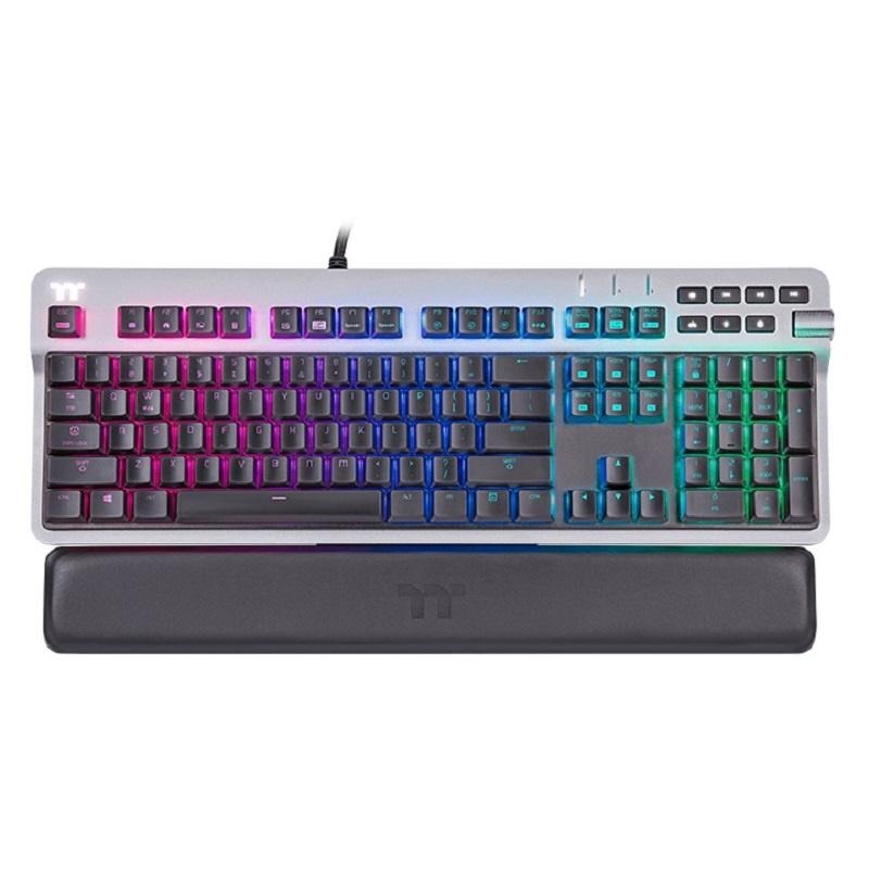 米特3C數位–曜越 幻銀 ARGENT K6 RGB Cherry 銀軸/紅軸 矮軸機械式鍵盤-細節圖2