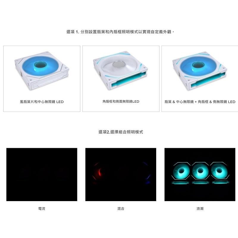 米特3C數位–聯力 積木風扇 UNI FAN SLIN120 三顆裝/白SLIN120-3W/黑SLIN120-3B-細節圖7