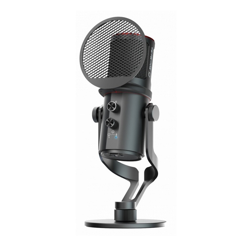 米特3C數位–圓剛 黑鳩Live Streamer Mic 麥克風 AM350麥克風(含底座+防噴網)/AM350單品-細節圖2