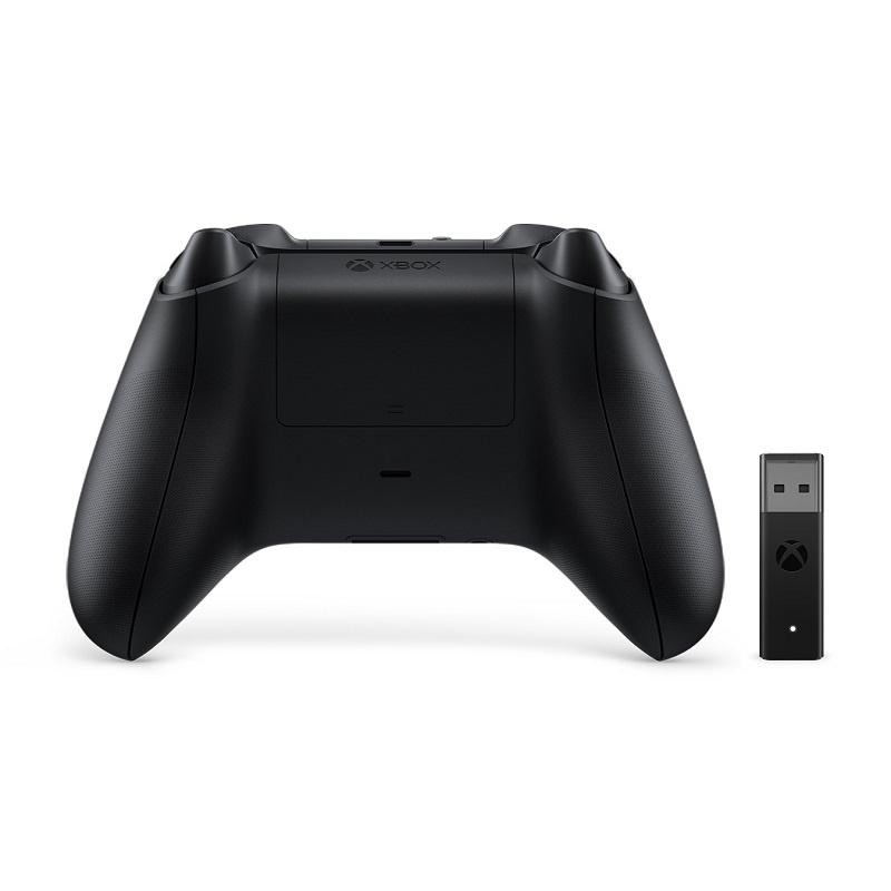 米特3C數位–微軟 Xbox無線控制器/磨砂黑+Windows10專用無線轉接器套組/1VA-00006-細節圖2