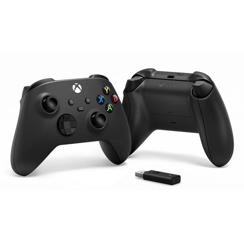 米特3C數位–微軟 Xbox無線控制器/磨砂黑+Windows10專用無線轉接器套組/1VA-00006-細節圖3