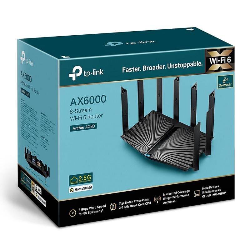 米特3C數位–TP-LINK Archer AX80 Gigabit 雙頻 WiFi 6 無線網路路由器-細節圖5