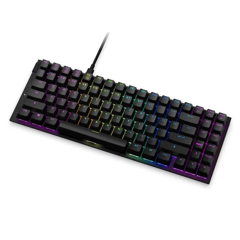 米特3C數位–NZXT 恩傑 Function Mini TKL 60% RGB模組化熱插拔機械式鍵盤 黑色/白色-細節圖4