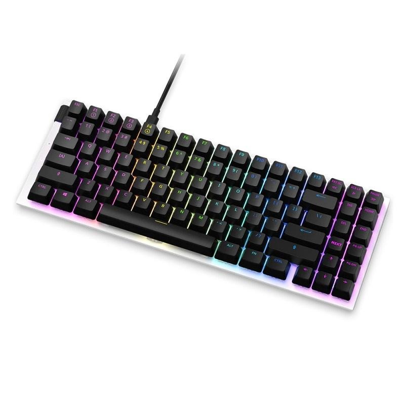 米特3C數位–NZXT 恩傑 Function Mini TKL 60% RGB模組化熱插拔機械式鍵盤 黑色/白色-細節圖5