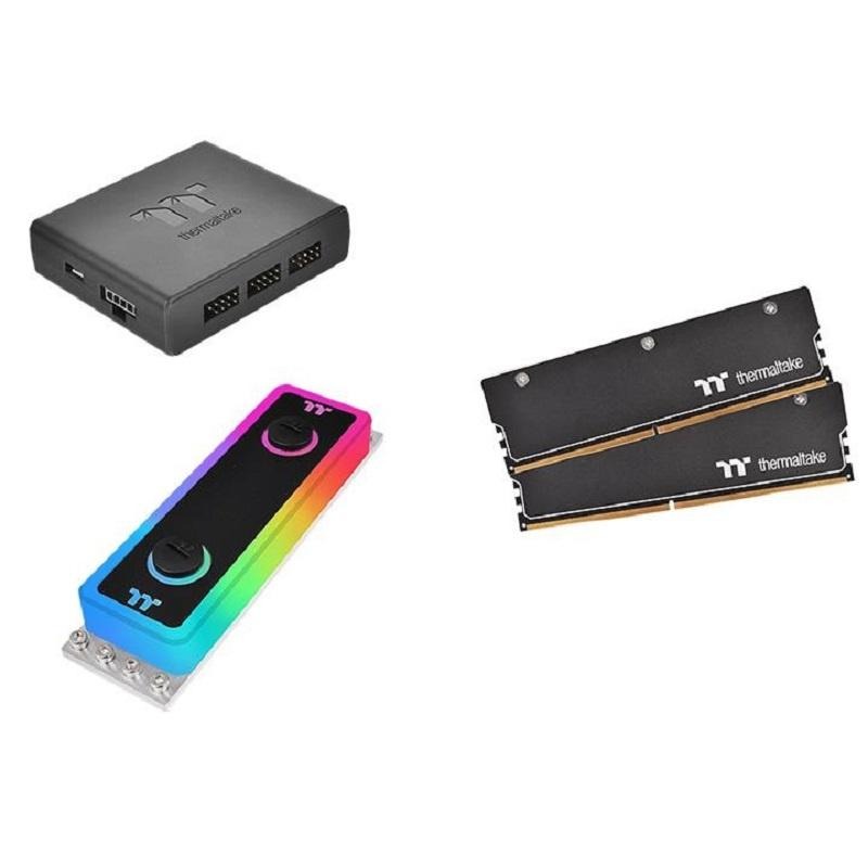 曜越WaterRam RGB水冷記憶體套件DDR4 3200MHz(8GBx2)CL-W251-CA00SW-A-細節圖2