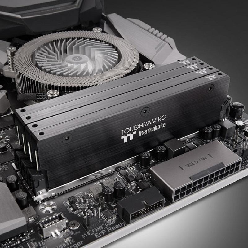 米特3C數位–曜越 鋼影TOUGHRAM RC 記憶體 DDR4 3200MHz/3600MHz(8GBx2)/黑色-細節圖4