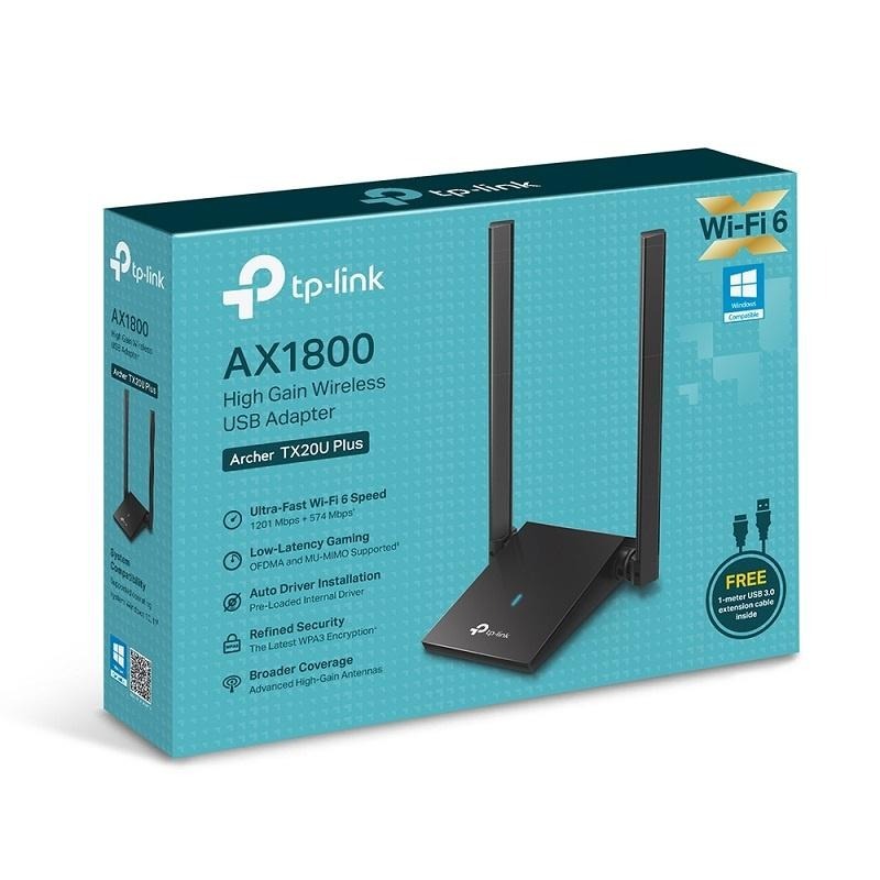 米特3C數位–TP-Link Archer TX20U Plus AX1800 雙天線高增益雙頻 USB 無線網卡-細節圖5