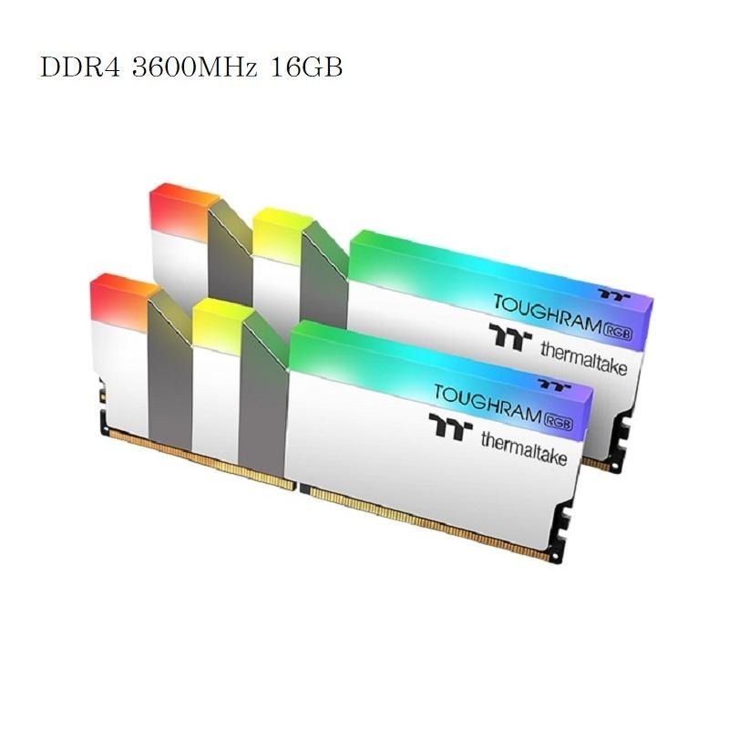 曜越 鋼影 TOUGHRAM RGB 記憶體 DDR4 3200MHz/3600MHz/4000MHz(8GBx2)/白-細節圖2