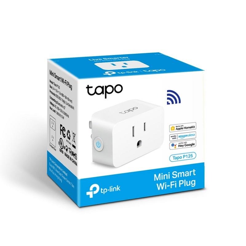 米特3C數位–TP-Link Tapo P125 迷你型藍牙 Wi-Fi無線網路 HomeKit智慧智能插座 開關-細節圖2