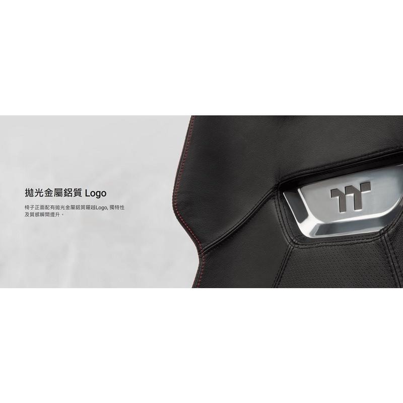 米特3C數位–曜越 幻銀 ARGENT E700/風暴黑/冰河白/太空灰/真皮電競椅/由保時捷工作室設計-細節圖3