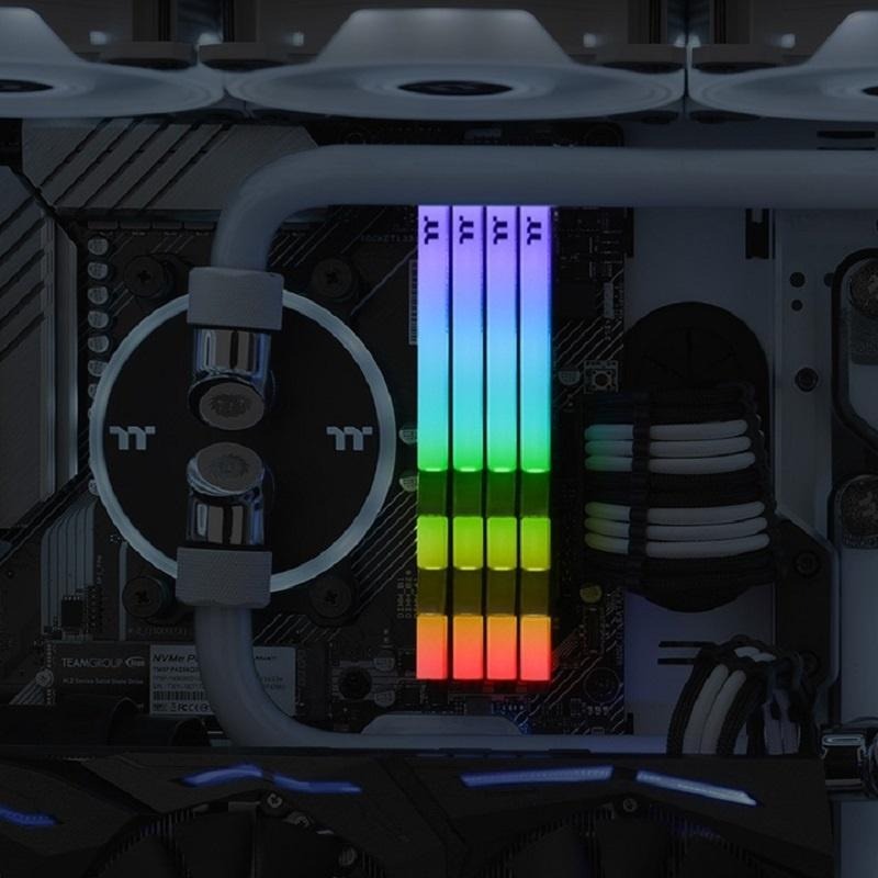 曜越TOUGHRAM RGB 記憶體 DDR4 4400MHz(8GBx2)/白R022D408GX2-4400C19A-細節圖3