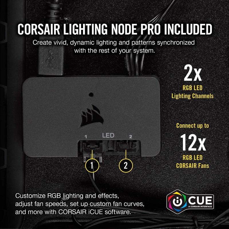 米特3C數位–Corsair 海盜船 LL140 RGB LED 雙風扇+控制器/CO-9050074-WW-細節圖3