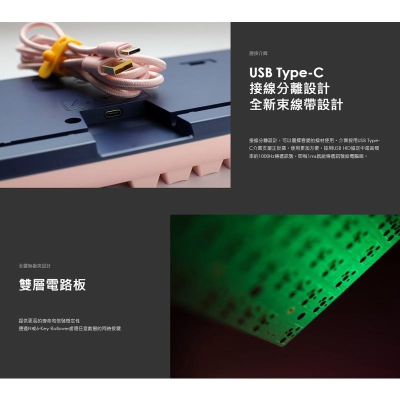 米特3C數位–Ducky ONE 3 Fuji 富士 中文/100%/機械式鍵盤/紅軸-細節圖4
