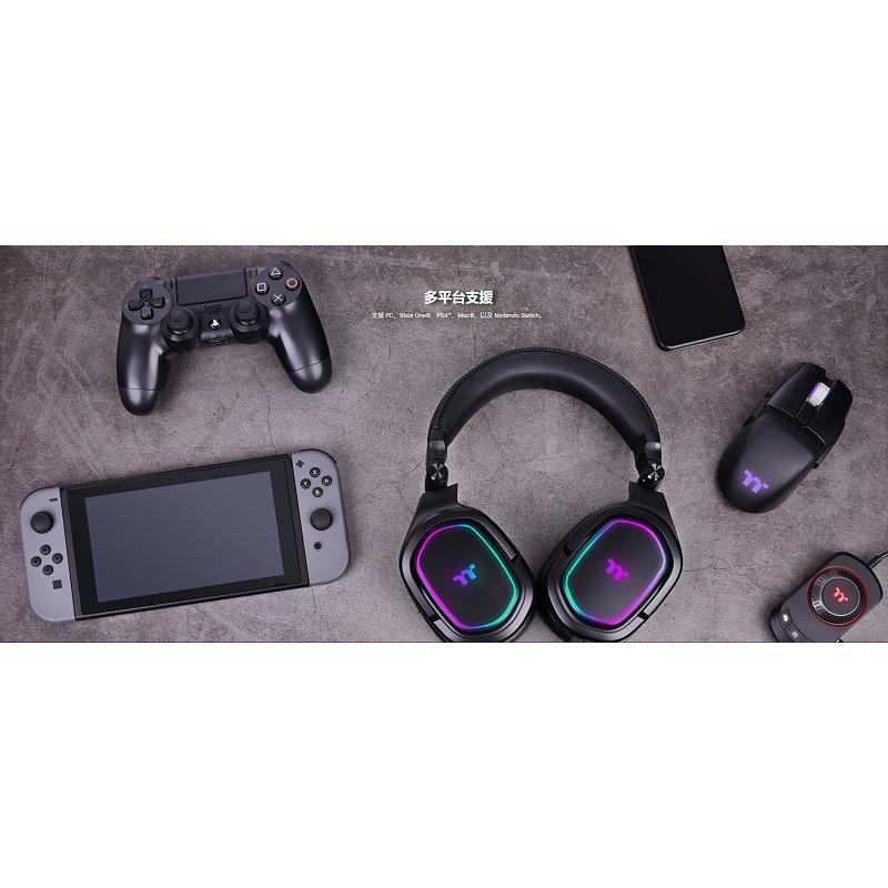 米特3C數位–Thermaltake曜越 ARGENT H5 RGB 7.1電競耳機 GHT-THF-DIECBK-31-細節圖4