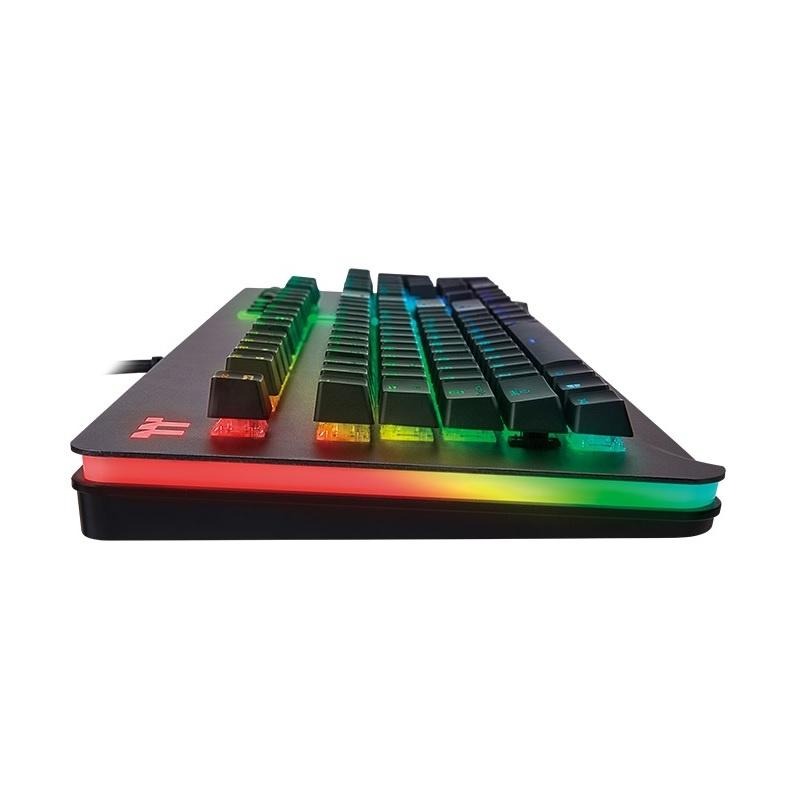 曜越 Level 20 RGB Cherry MX 鈦灰特仕版 機械式鍵盤/銀軸/青軸GKB-KB5-BLSRTC-01-細節圖3