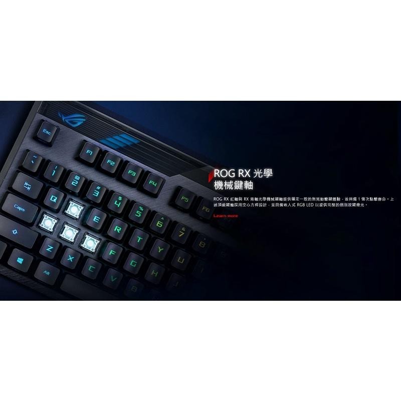 米特3C數位-華碩 ROG Claymore II PBT電競鍵盤/青軸/90MP01W2/紅軸/90MP01W0-細節圖3