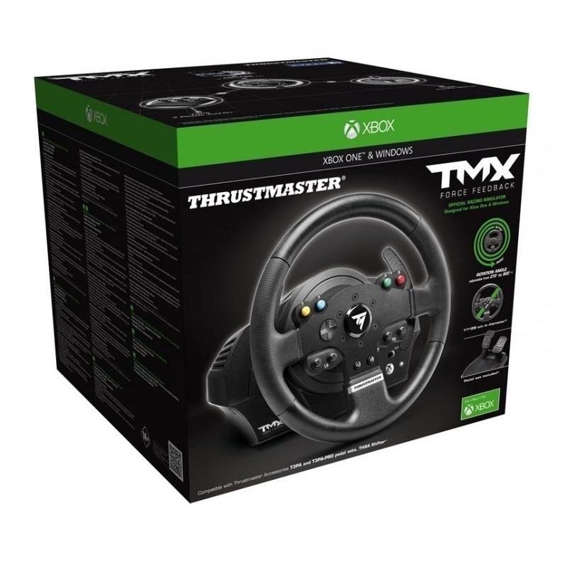 【最高享98折】Thrustmaster TMX 圖馬思特 賽車遊戲方向盤 力回饋 雙踏板 可支援Xbox PC-細節圖5