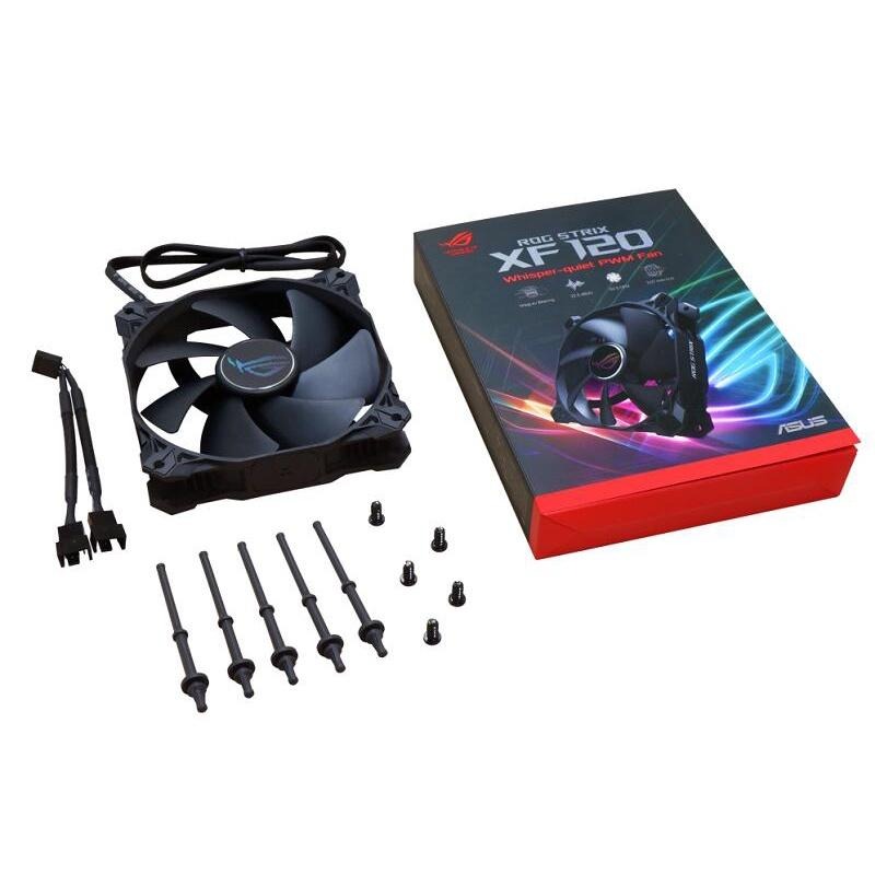 米特3C數位–ASUS華碩 ROG STRIX XF120 散熱風扇 靜音風扇 電腦機殼風扇 12cm風扇-細節圖5