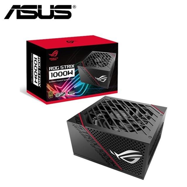 米特3C數位–ASUS華碩ROG-STRIX-1000G 1000W 雙8/金牌/全模組/10年保