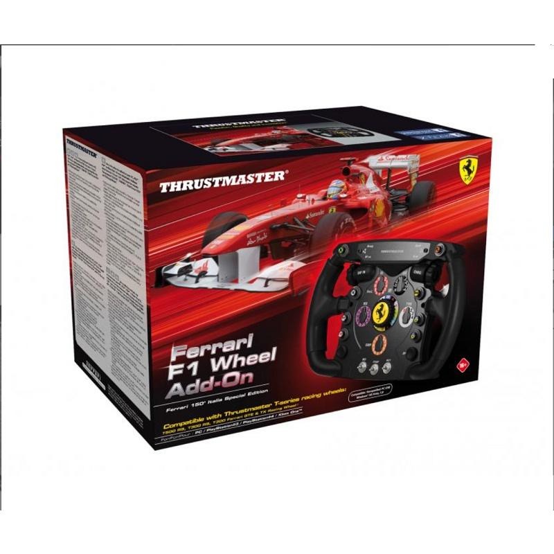 Thrustmaster Ferrari F1 Wheel Add On 圖馬思特 法拉利授權 賽車方向盤面-細節圖4