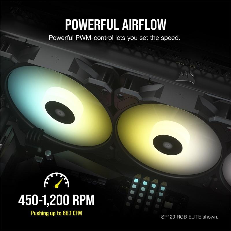 米特3C數位–Corsair 海盜船 SP140 RGB ELITE 雙風扇+控制器/CO-9050111-WW-細節圖4