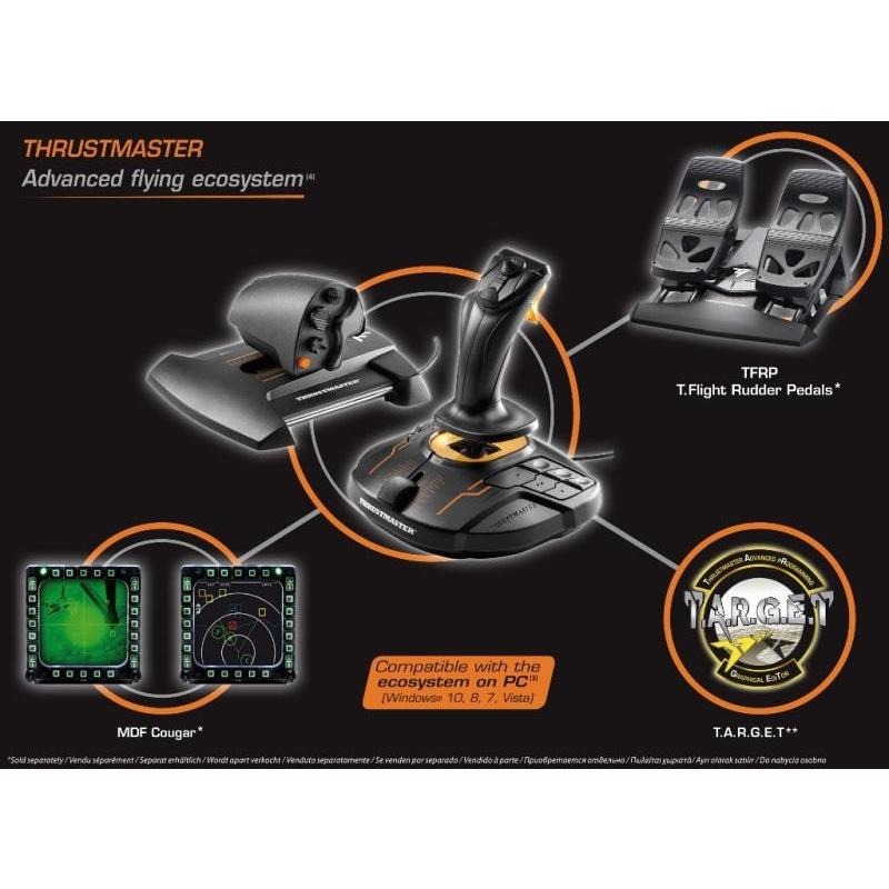 【最高享98折】Thrustmaster T16000M FCS HOTAS 模擬飛行搖桿 油門節流閥 可支援PC-細節圖2