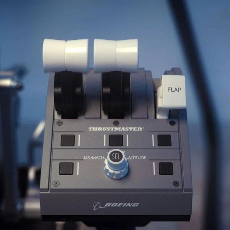 Thrustmaster TCA Quadrant 波音官方授權模擬飛行 油門節流閥弧座系統 可支援Xbox PC-細節圖4