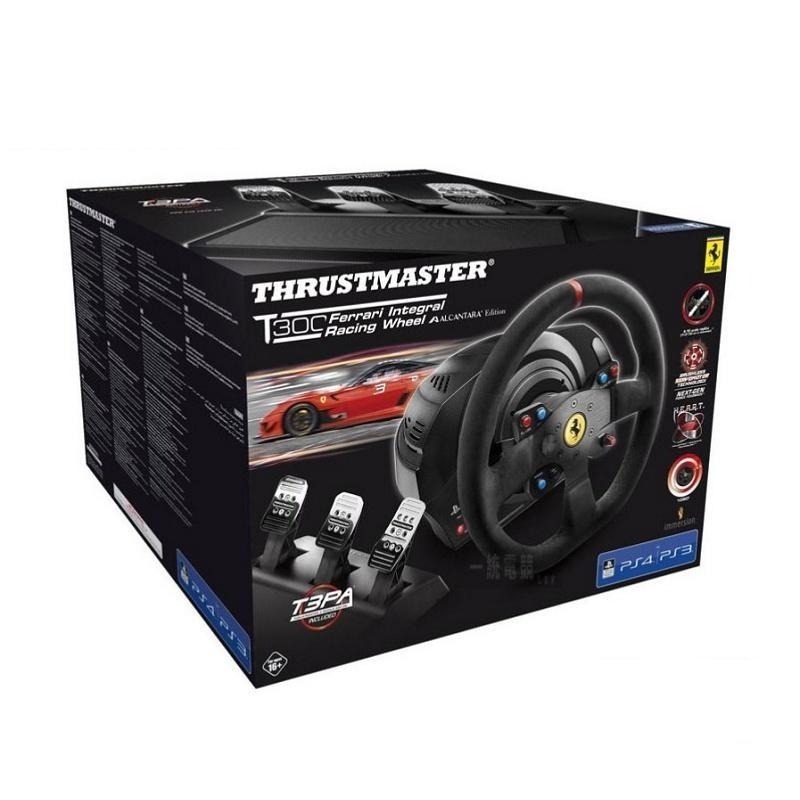 【最高享97折】Thrustmaster T300AE 圖馬思特 賽車遊戲方向盤 力回饋 三踏板 可支援PS5 PS4-細節圖5