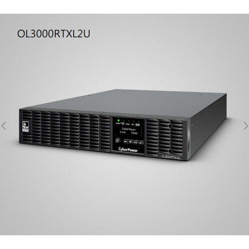 米特3C數位–CyberPower 碩天 OL3000RTXL2U 3000VA 在線式 UPS不斷電系統/附滑軌