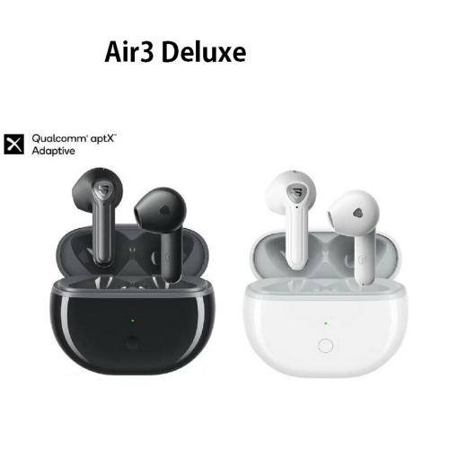 米特3C數位–SoundPeats Air3 Deluxe 半入耳式無線耳機/黑色/白色