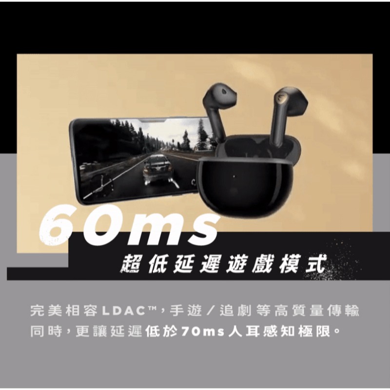 米特3C數位–SoundPeats Air3 Deluxe 半入耳式無線耳機/黑色/白色-細節圖7