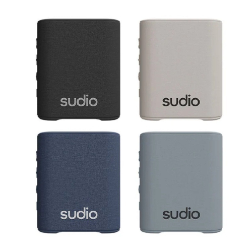 米特3C數位–Sudio S2 迷你攜帶式藍牙喇叭/米色/黑色/灰色/藍色