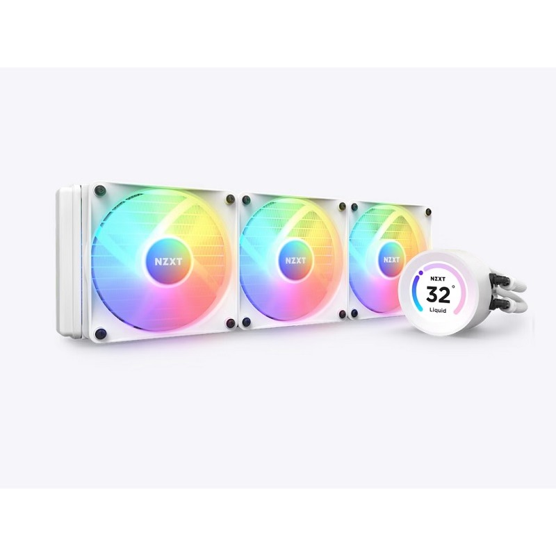 米特3C數位–NZXT 恩傑 Kraken Elite 360 RGB 一體式水冷散熱器/黑色/白色-細節圖2