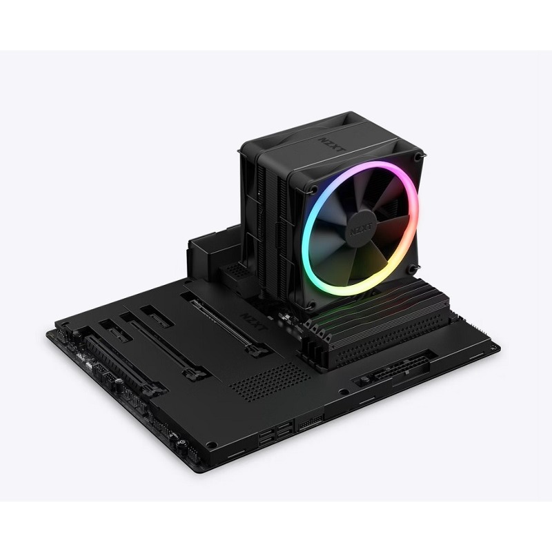 米特3C數位–NZXT 恩傑 T120 RGB 塔式散熱器/黑色/白色-細節圖6