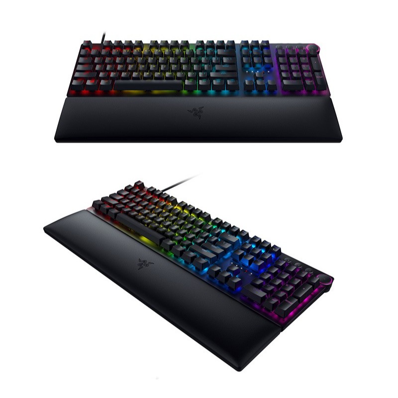 米特3C數位–Razer 雷蛇Huntsman V2 獵魂光蛛機械式鍵盤紅軸/紫軸- 米特