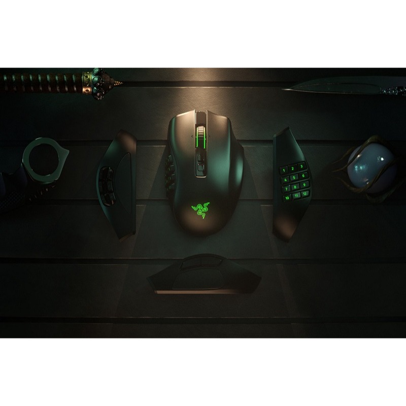 米特3C數位–Razer 雷蛇 Naga Pro 那伽梵蛇專業版 無線電競滑鼠/RZ01-03420100-R3A1