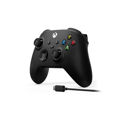 米特3C數位–Microsoft 微軟 XBOX 無線控制器磨砂黑 + USB-C纜線/1V8-00006