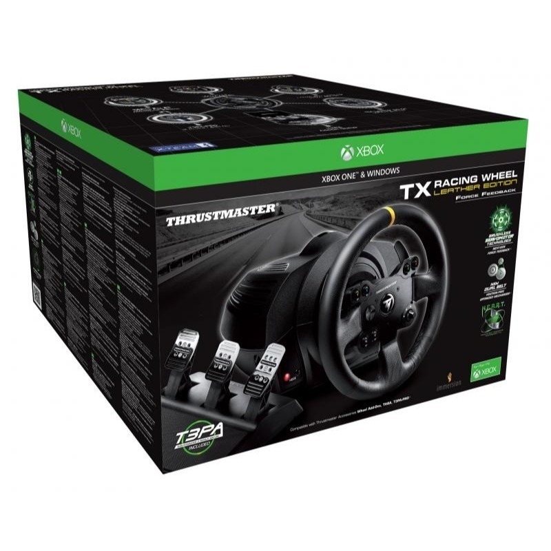 米特3C數位–圖馬斯特TX RACING WHEEL LEATHER EDITION TXLE方向盤可支援Xbox-細節圖5